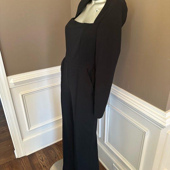 NWT FASHION NOVA Mock Neck Black Jumpsuit Sz Small - Picture 5 of 6